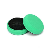 MaxShine Flat Foam Pad Green - Грубый полировальный круг из поролона Ø75/85 mm