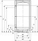 Круглий теплоакумулятор без теплообмінника ТА0 (0°, 90°, 180°) 3000л., фото 3