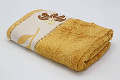 Рушник 50*90 гірчичний Hanibaba 22766