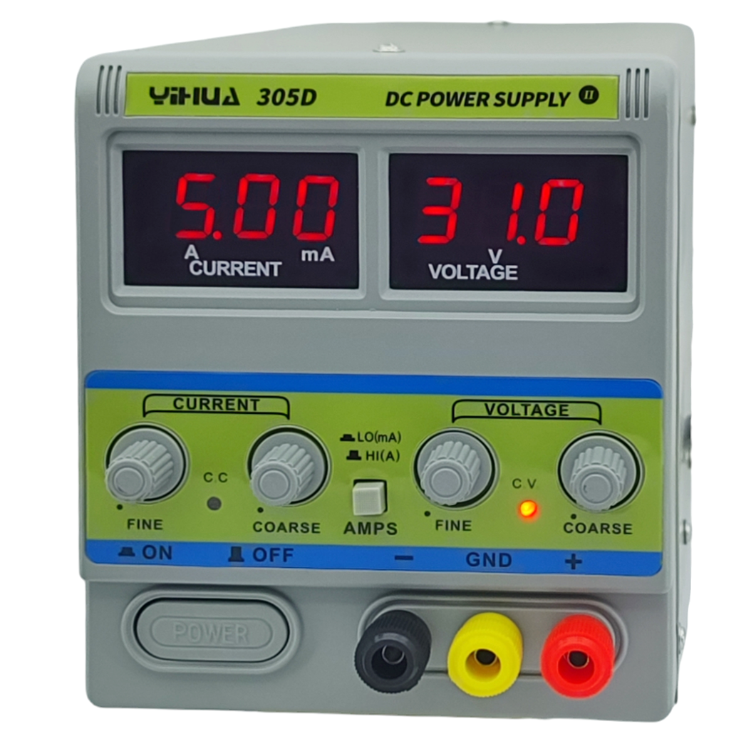 Лабораторний блок живлення YIHUA 305D-II, 30B, 5A