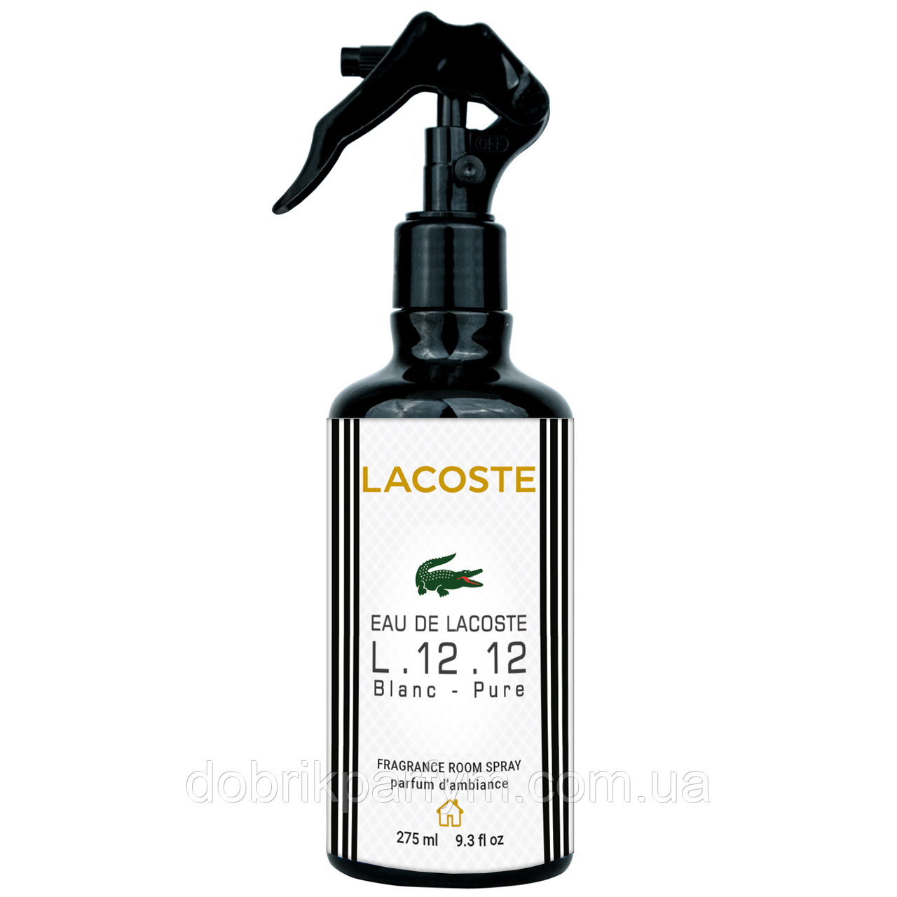 Lacoste white spray hotsell