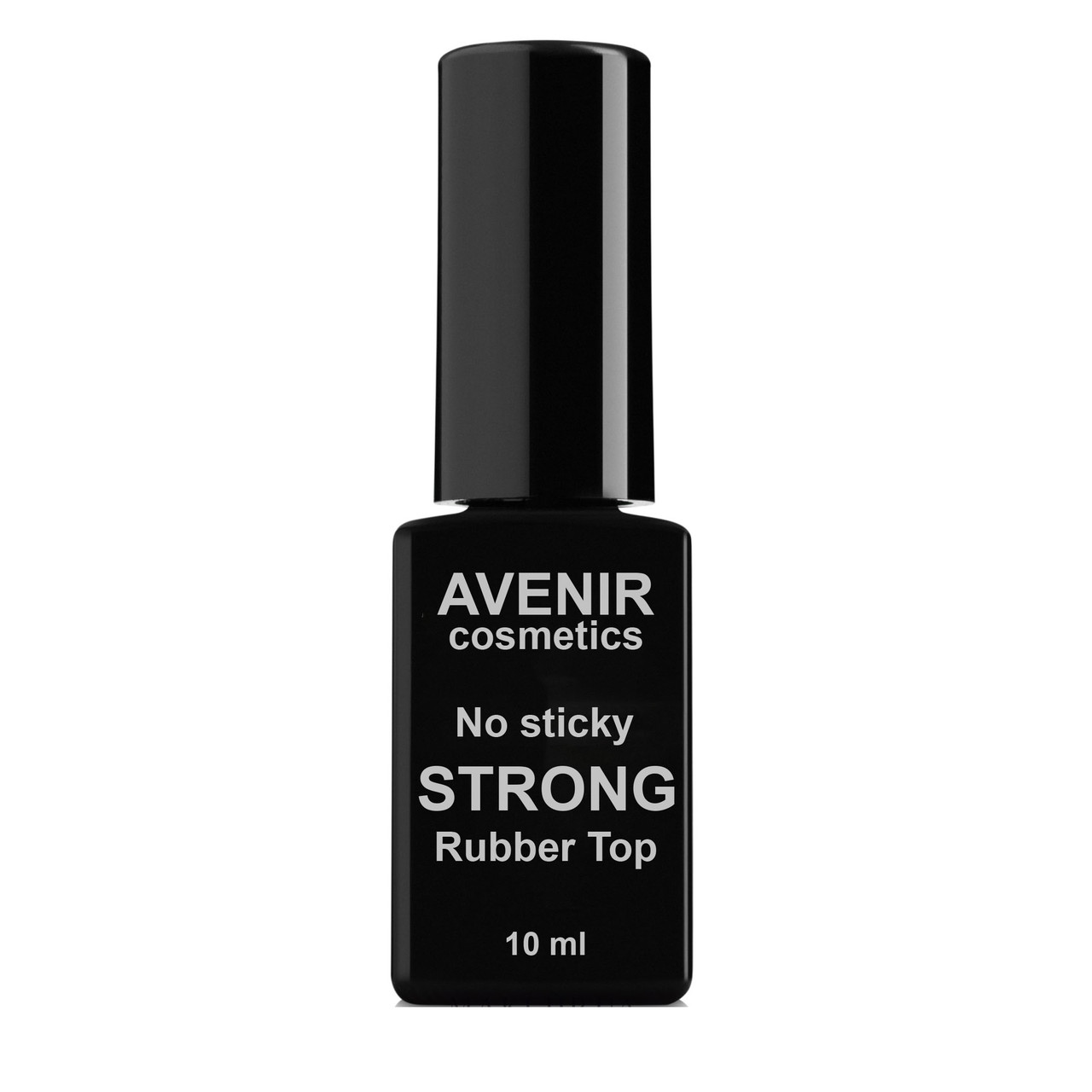 Каучуковий топ гель для лаку Top STRONG без липкого шару Avenir 10 мл