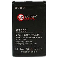 Аккумуляторная батарея Extradigital LG KF300 (600 mAh) (BML6242)