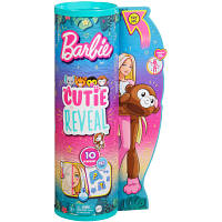 Кукла Barbie Cutie Reveal Друзья из джунглей Обезьяна (HKR01) - Топ Продаж!