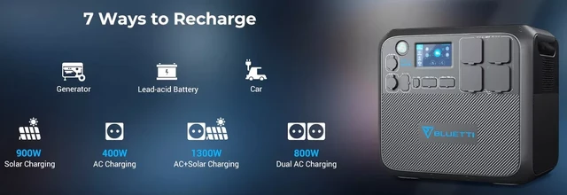 BLUETTI AC200MAX Expandable Power Station