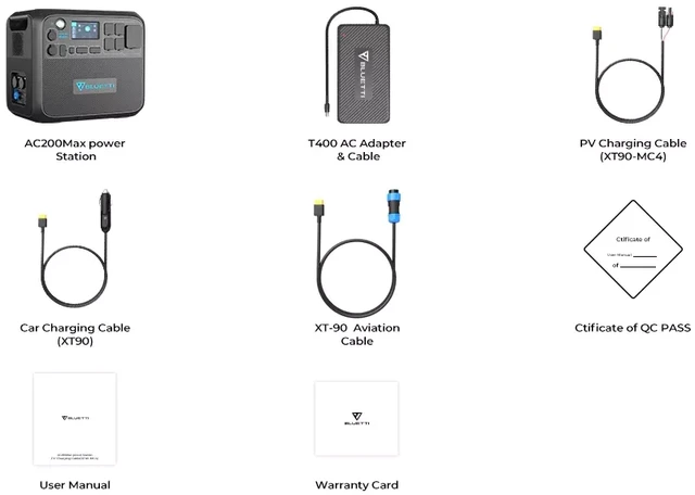 BLUETTI AC200MAX Expandable Power Station