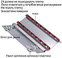 Плиткоріз,плиткоріз ручний,пристрій для зняття фаски під кутом 45 градусів, JNZ (00022457), фото 4