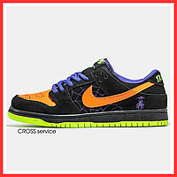 Кроссовки женские и мужские Nike SB Dunk Low Night of Mischief Hallow / кеды Найк СБ Данк черные