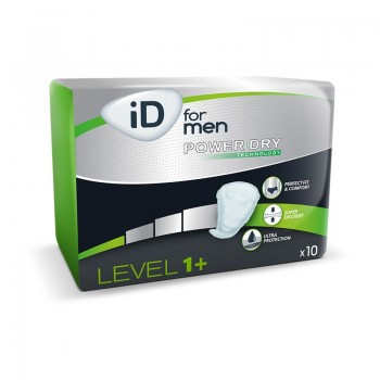 Урологічні прокладки (вкладиші) для чоловіків iD For Men Level 1 №10. АКЦІЯ 10 +1