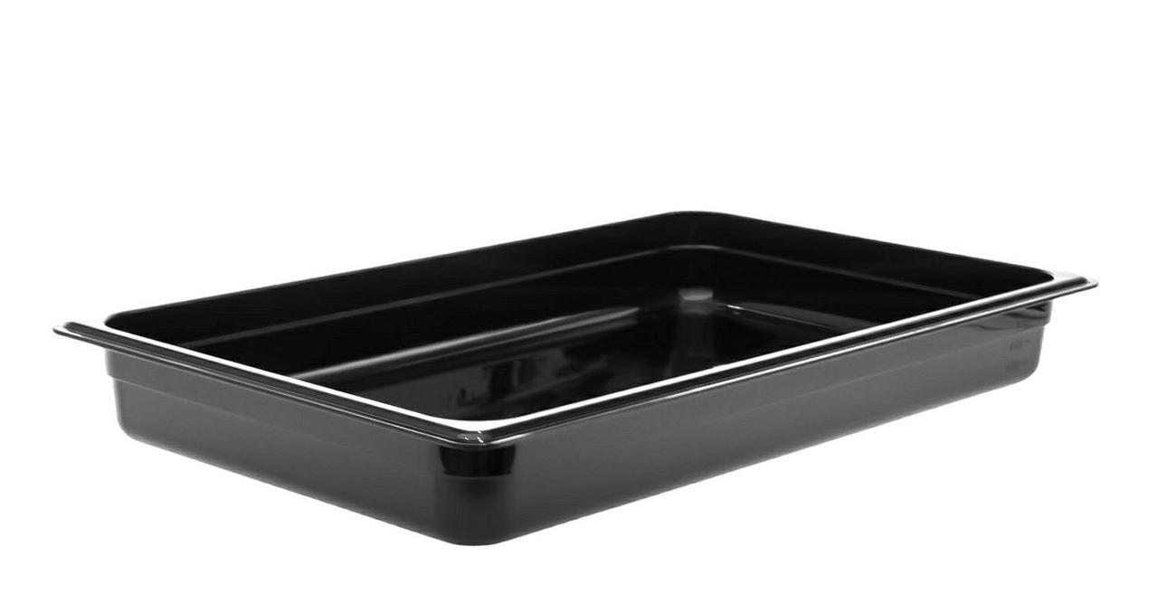 Гастроємність 1/1 h-65мм полікарбонат чорний
