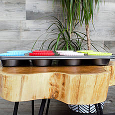 Форма для кексів і мафінів + силіконові формочки, фото 3