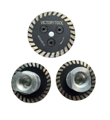 Диск алмазний Victorytool 50 мм, М14 для чищення клею під СВП на дриль
