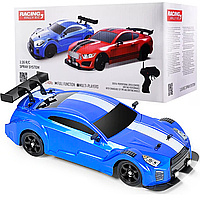 Дрифт машинка на радиоуправлении Nissan GTR 1:16 (28 см) 4WD | Полноприводной Ниссан для дрифта