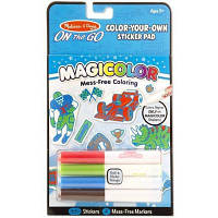 Набор для творчества Melissa&Doug Магические наклейки-раскраски (MD9130) - Топ Продаж!