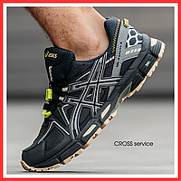 Кроссовки мужские Asics Gel-Kayano 8 Dark Grey / Асикс гель каяно 8 темно-серые