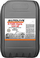 4-х тактное моторное масло Autolive AGRO 10W-30 20 л