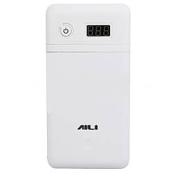 Зарядка Power Bank до ноутбуку, монітору, міні ПК корпус 21В 6х18650 AiLi біла