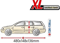 Тент для автомобиля Hatchback/Kombi XL 480*148*136мм Peva "KEGEL"