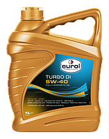 Eurol Turbo DI 5W-40 4л (E100085-4L) Синтетична моторна олива / масло мастило синтетика