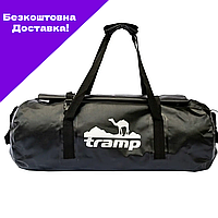 Транспортная гермосумка-баул TRAMP PVC black 60л UTRA-205