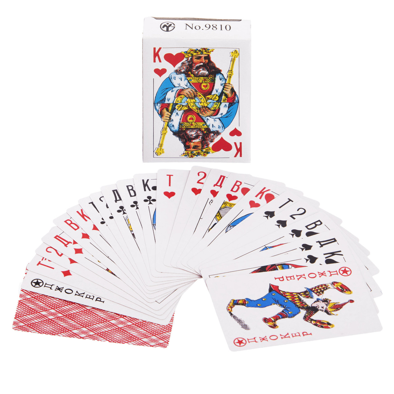 Карти гральні покерні ламіновані SP-Sport Poker Cards 9810 54 карти