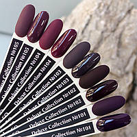 Гель-лаки Deluxe Series Komilfo №101-110, 8мл