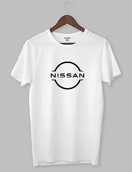 Футболка з прикольним дизайном «NISSAN»