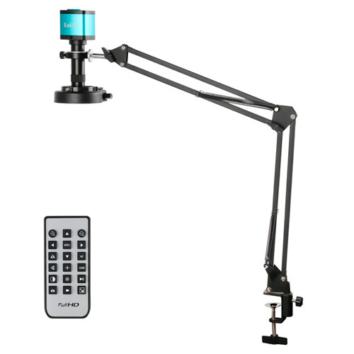 Відеомікроскоп цифровий Eakins 48Мп 4K 1-130X HDMI USB зі стійкою, LED і ДК, фото 1