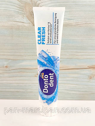 Паста зубна Dontodent clear fresh 125мл