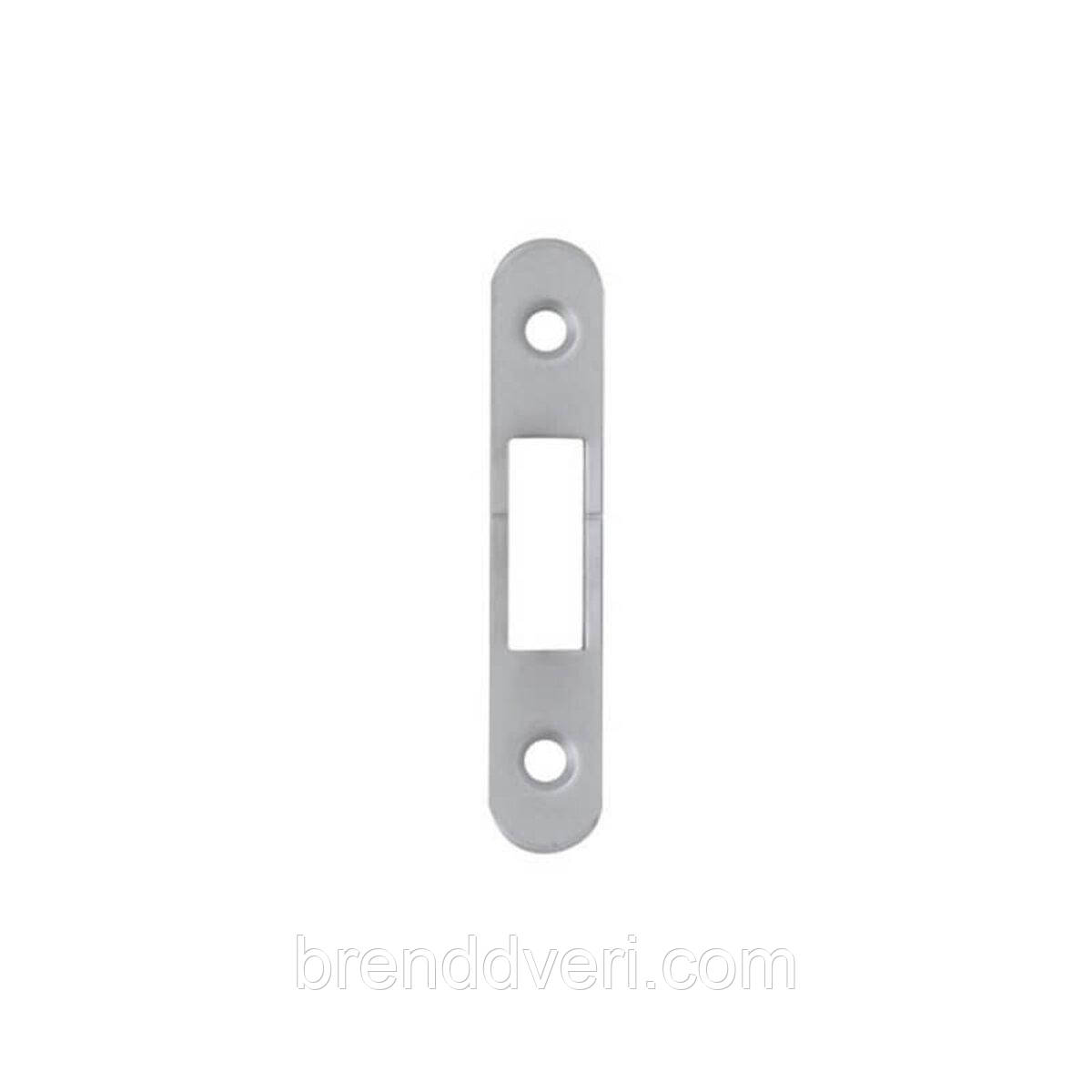 AGB Art. B007000934 Відповідна планка до замка Scivola мат хром, фото 1