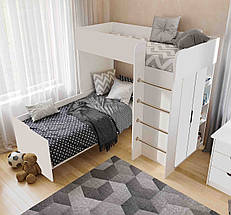 Ліжко односпальне "BED-ROOM 3" 90*190 см ТМ Viorina Deko, фото 4