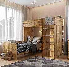 Ліжко односпальне "BED-ROOM 3" 90*190 см ТМ Viorina Deko, фото 3