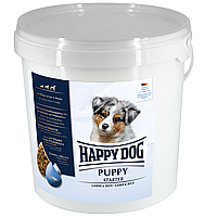 Сухой корм Happy Dog Puppy Starter Lamm&Reis для щенков всех пород с 4-6 недель жизни (ягненок и рис), 4 кг