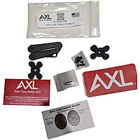 Комплект переходников AXL Carbon RAC Link для наушников PELTOR XPI & VI, Цвет: Black, 17101-P6