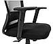 Сіткове офісне крісло — чорне спинка чорна сітка Expert Хром Richman, фото 6