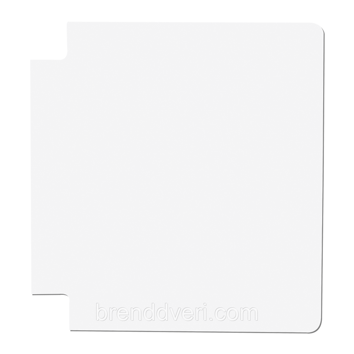 M&T Магнітна вставка для тянущаей ручки Joo 110630 білий глянець, фото 1