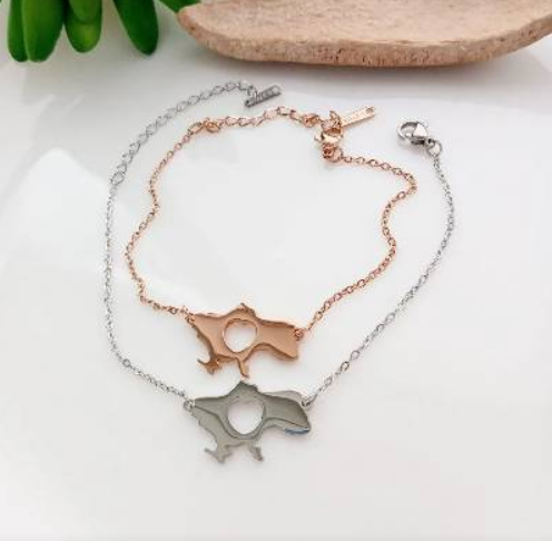 Патріотичний Браслет Україна на руку медичне золото, фото 1