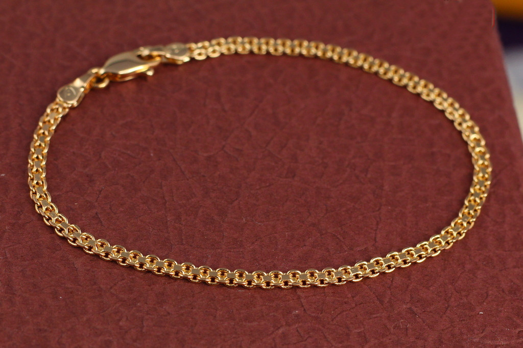 Браслет Xuping Jewelry бісмарк 17см 3 мм золотистий