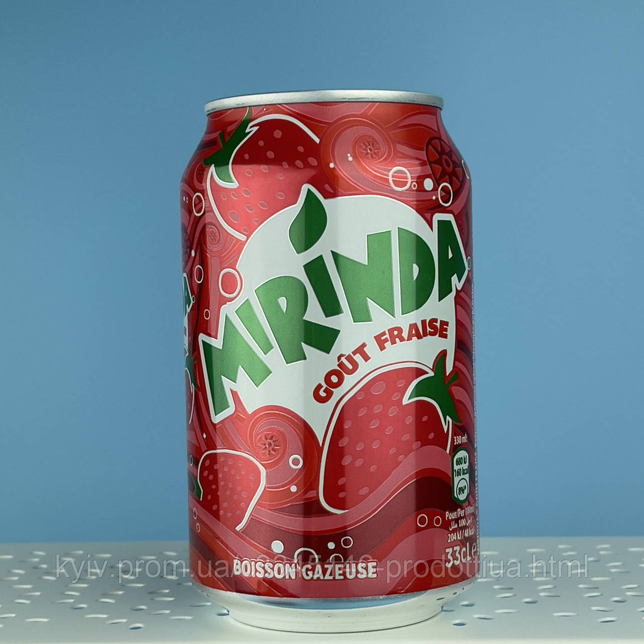 Купити Напиток Mirinda Strawberry 330 мл, ціна 75 ₴ Prom.ua (ID