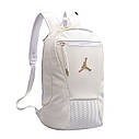 Рюкзак Джордан Jordan Backpack великий спортивний баскетбольний Білий, фото 2