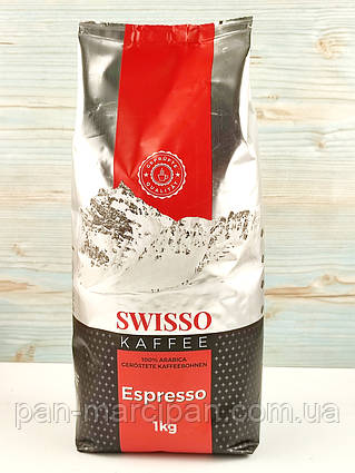 Кава зернова Swisso Kaffee Espresso 1кг Німеччина