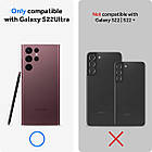 Чохол Caseology Parallax Burgundy для Samsung Galaxy S22 Ultra SM-S908 ACS03941, фото 5