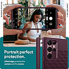 Чохол Caseology Parallax Burgundy для Samsung Galaxy S22 Ultra SM-S908 ACS03941, фото 4