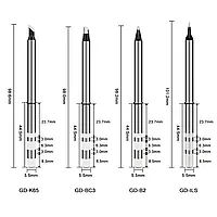 Оригінальні жала GVDA для паяльників GVDA GD300, FNIRSI HS-01,RONGUAN RGS65.