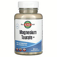 Таурат магнію+, Magnesium Taurate+, KAL, 400 мг на порцію, 90 таблеток