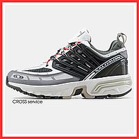 Кроссовки мужские Salomon ACS PRO Advanced Grey / Саломон едванс серые