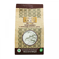 Мука World's Rice из нешлифованного риса, 900г