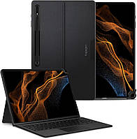 Чохол Spigen Thin Fit Pro Black для Galaxy Tab S8 Ultra SM-X906 ACS04342