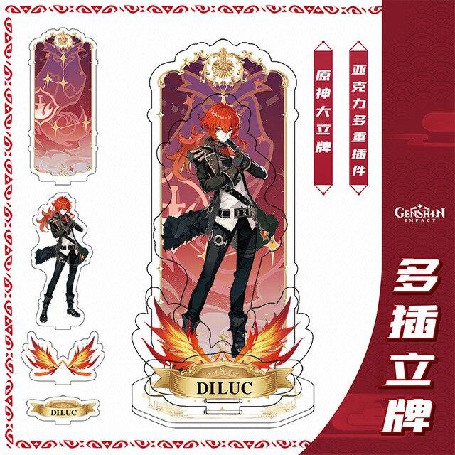 Акрилова фігурка Genshin Impact Геншин Імпакт Diluc Ділюк 15 см, фото 1