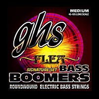 Струны для 4-струнной бас-гитары GHS M3045F Boomers Flea Signature .045 - .105